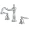 Kingston Brass KS1971TL 8" Widespread Bathroom Faucet, Polished Chrome KS1971TL - alternate 1
